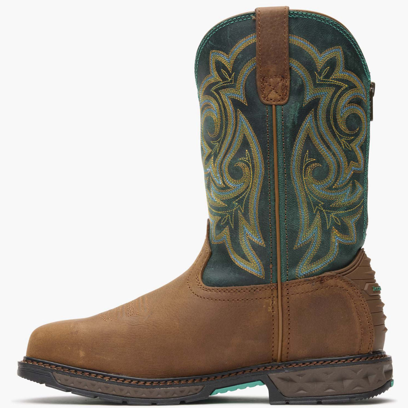 Georgia Boot Carbo-Tec LT Women's Steel Toe Waterproof Pull-On Boot - profile