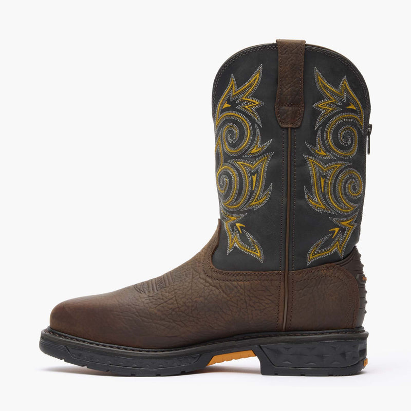 Georgia Boot Carbo-Tec LT Steel Toe Waterproof Pull-On Work Boot - profile