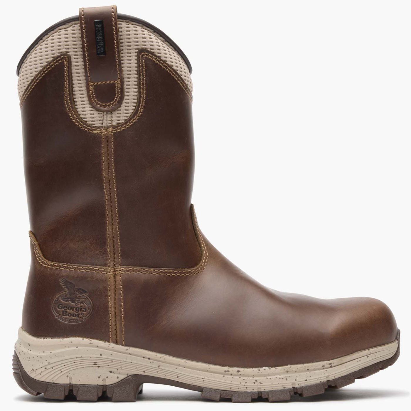 Georgia Boot Eagle Trail Women's Pull-On Work Boot - profile