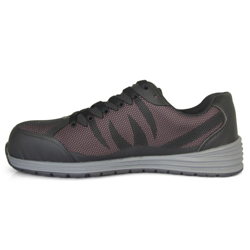 Genuine Grip Fangs Men's Carbon Nano Toe Static-Dissipative Puncture-Resisting Slip-Resisting Athletic Work Shoe - profile