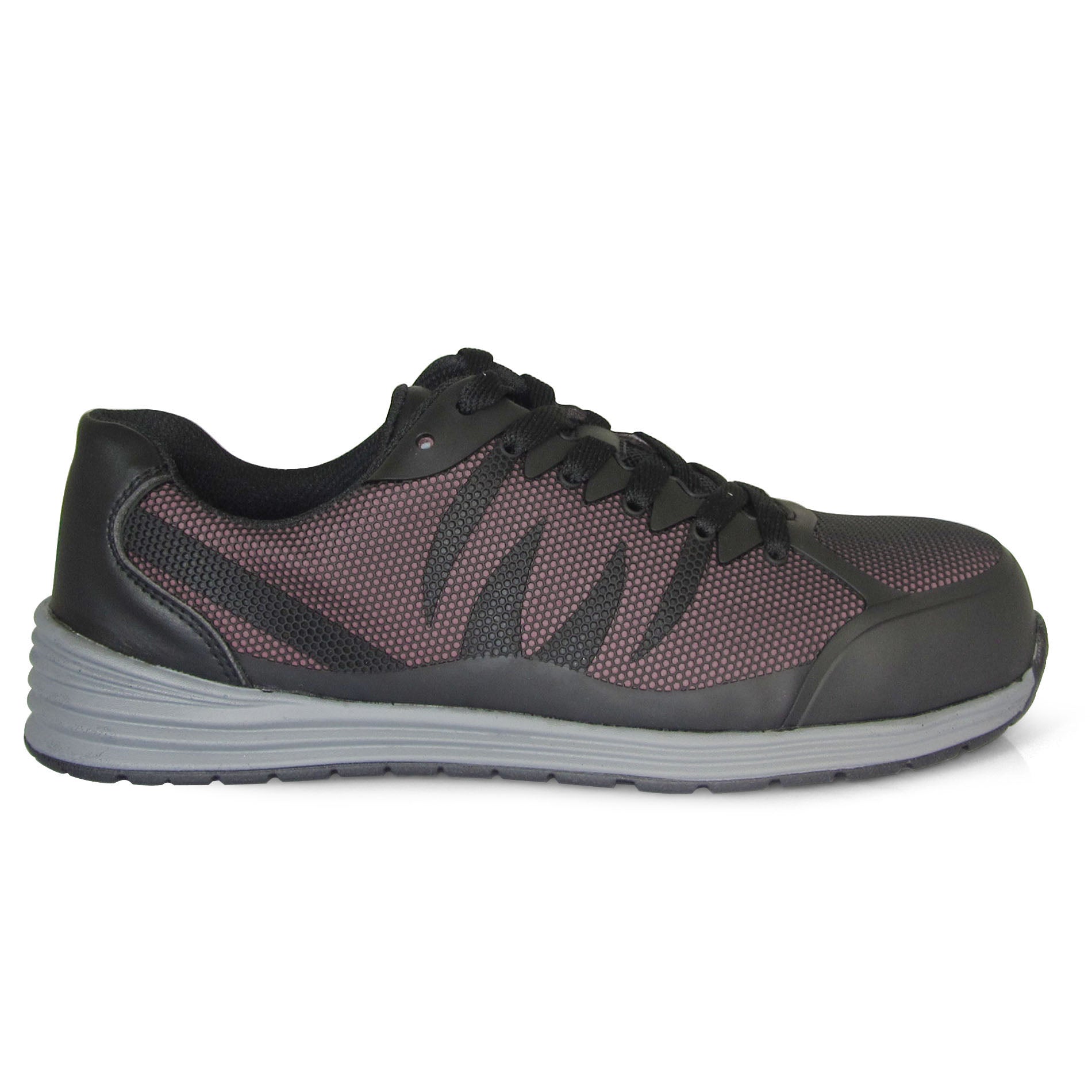 Genuine Grip Fangs Women's Carbon Nano Toe Static-Dissipative Puncture-Resisting Slip-Resisting Athletic Work Shoe - profile