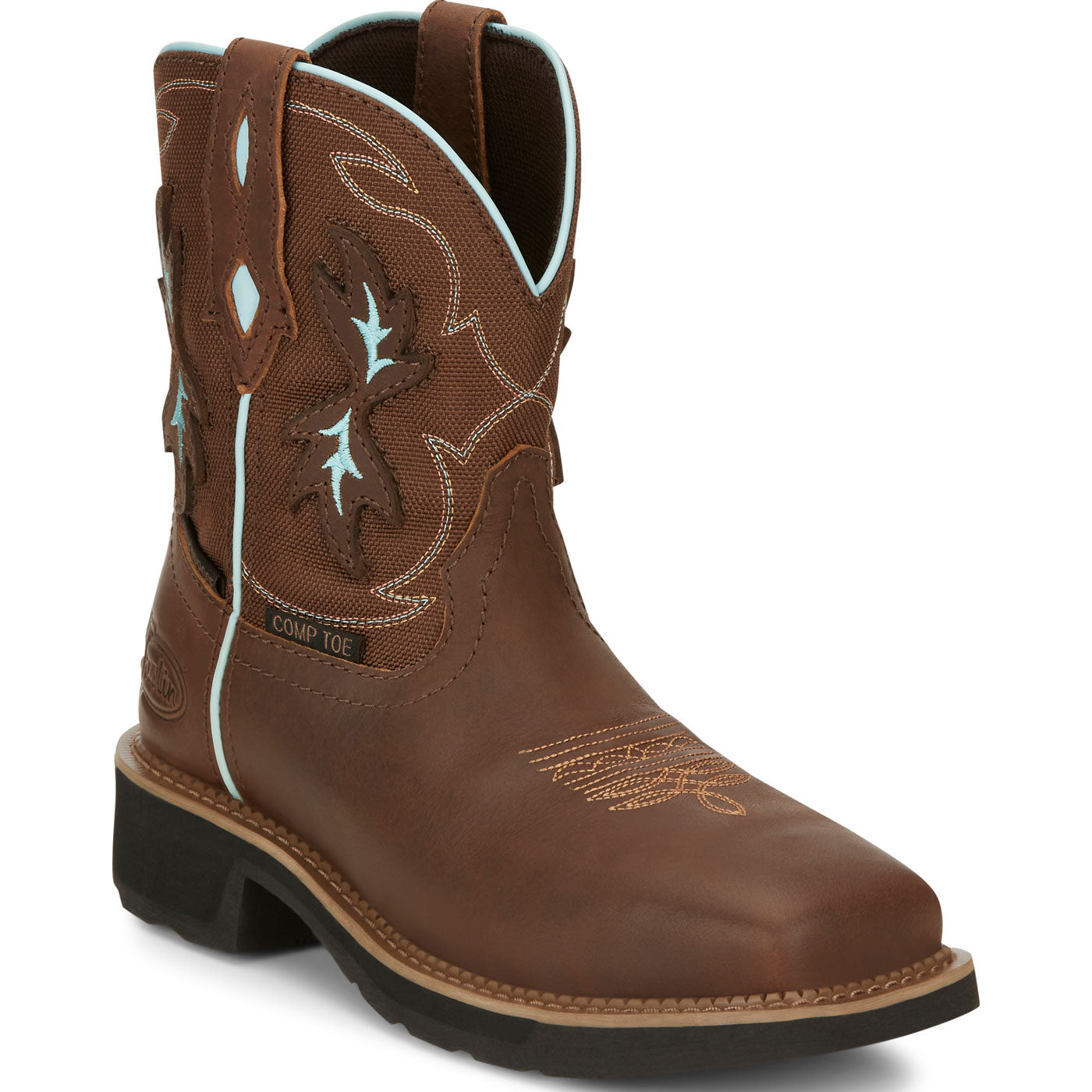 Justin Work Gypsy Chisel Women's 8-Inch Carbon Nano Electrical