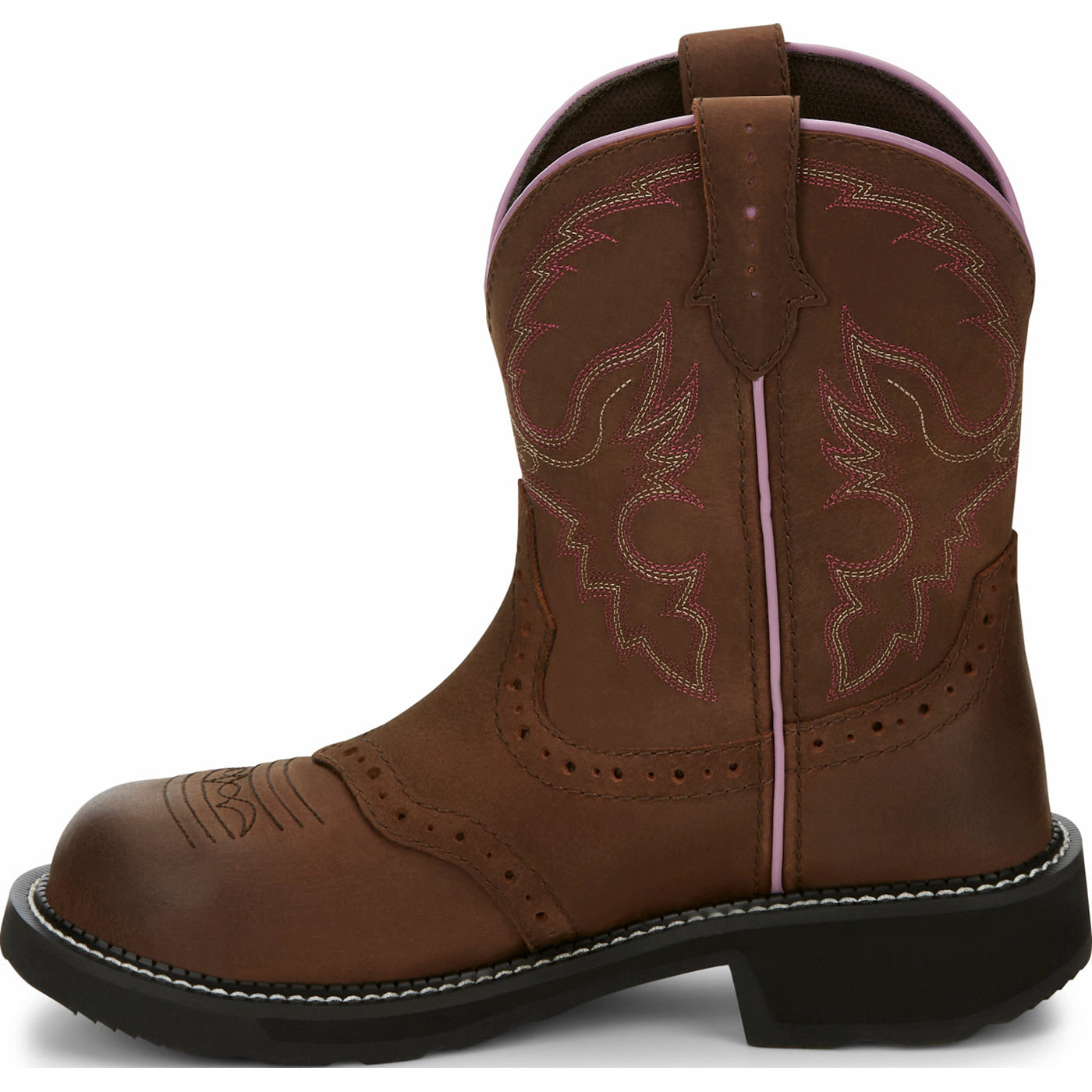 Justin Work Women's Steel Toe Western Work Boot - profile