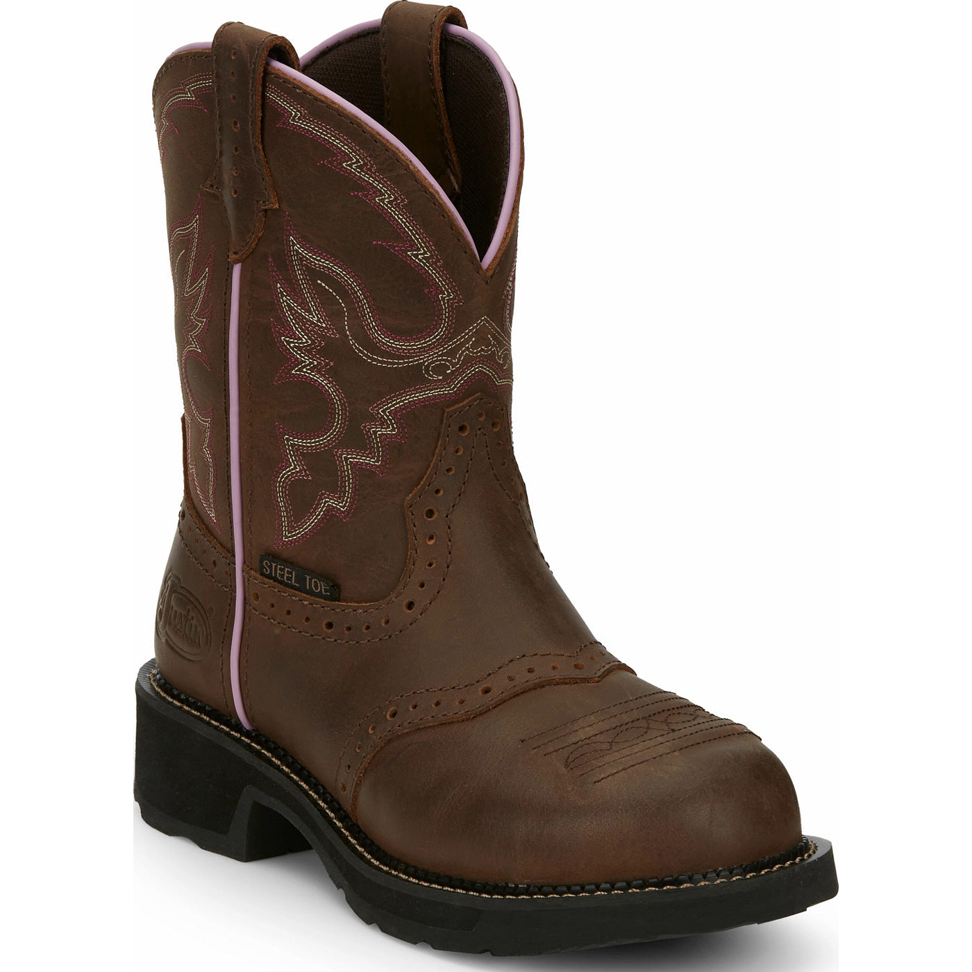 Justin Work Women's Steel Toe Western Work Boot - main