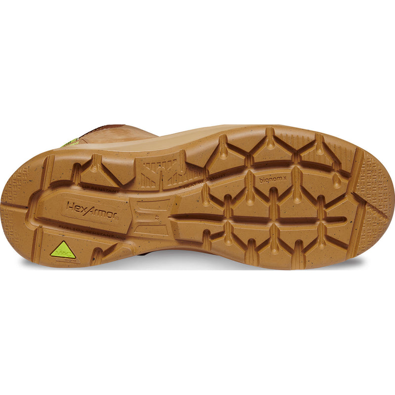 HexArmor Xtend Men's 6-inch Composite Toe Electrical Hazard Side Zip Work Boot - outsole