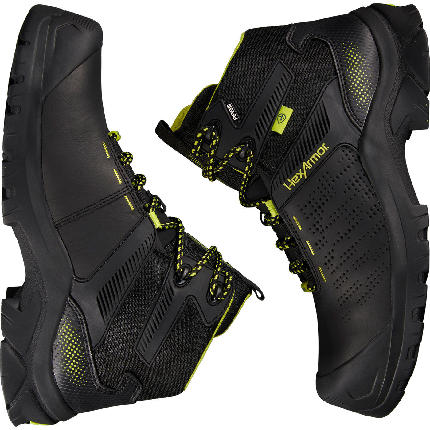 HexArmor Xbase Men's 6-inch Composite Toe Electrical Hazard Work Boot - birdseye