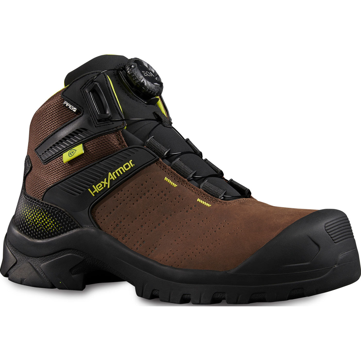 HexArmor Xbase BOA Men's 6-inch Composite Toe Electrical Hazard