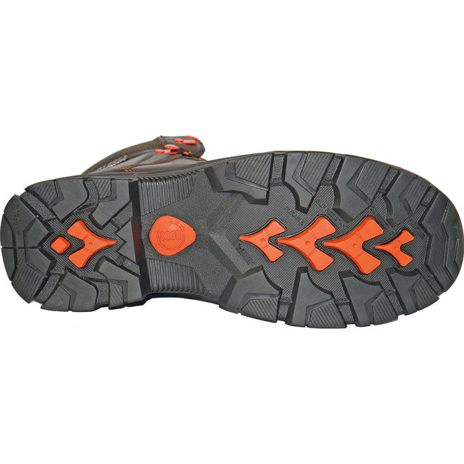 HOSS Hudson Men's 400G Insulated Composite Toe Electrical Hazard Puncture-Resisting Waterproof Leather Work Boot - outsole