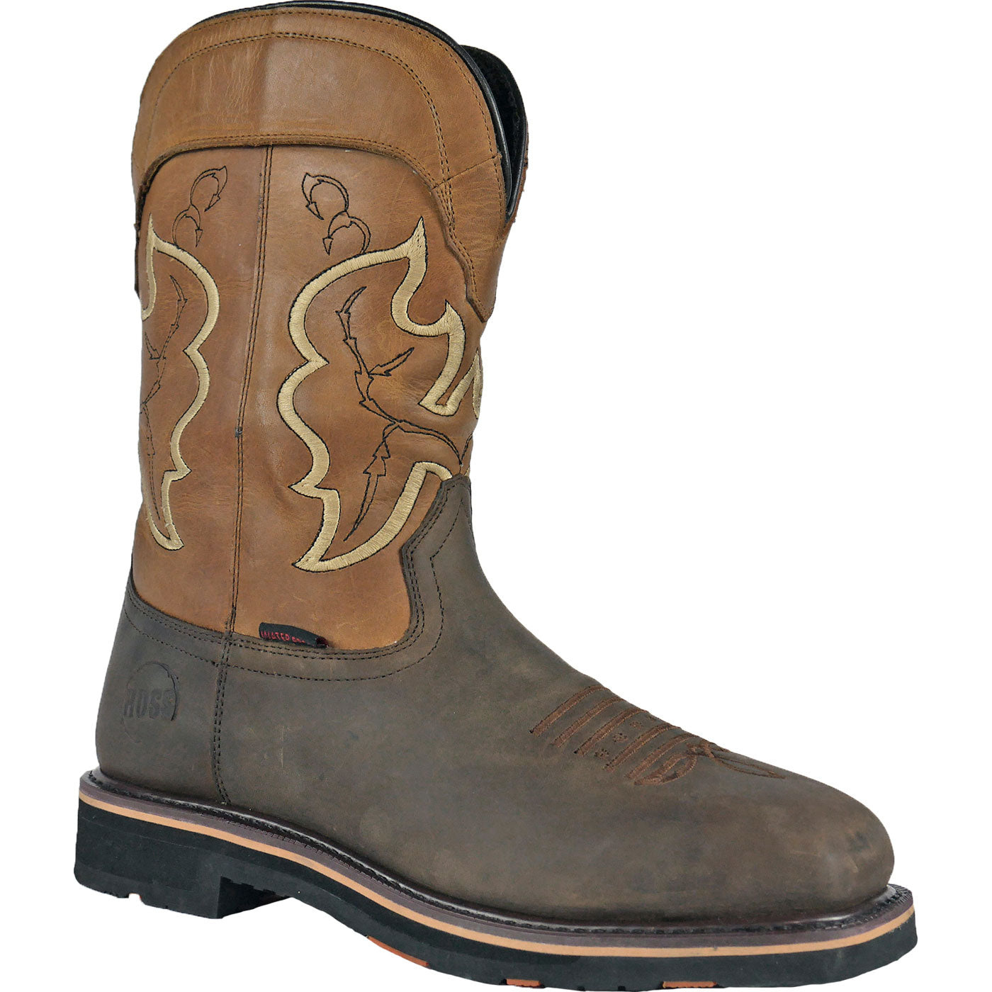 HOSS Showdown Men's 11-inch Composite Toe Puncture- Resisting