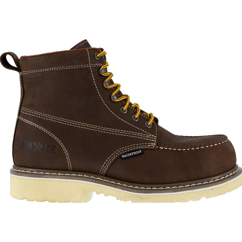 Iron Age Solidifier Men's Moc Composite Toe Electrical Hazard Waterproof Work Boot - profile