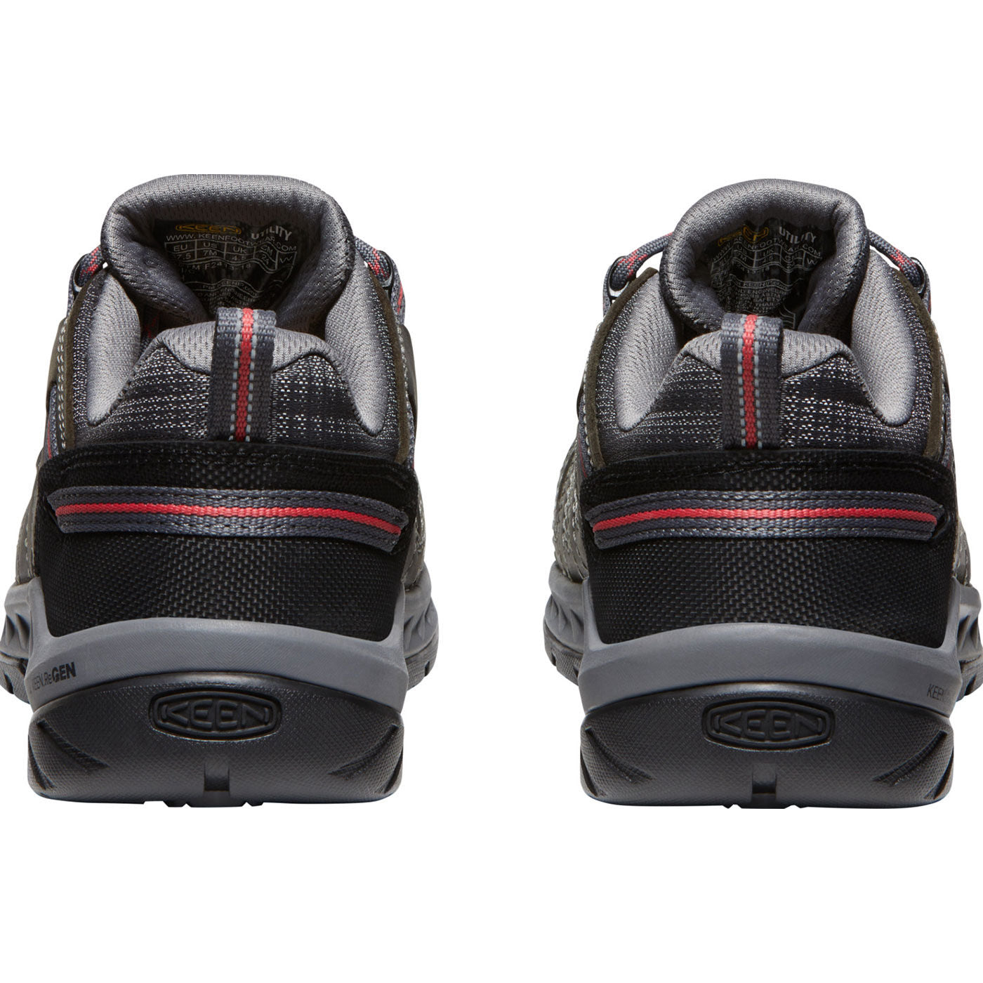 KEEN Utility® Flint II Women's Steel Toe Electrical Hazard Work Oxford - back