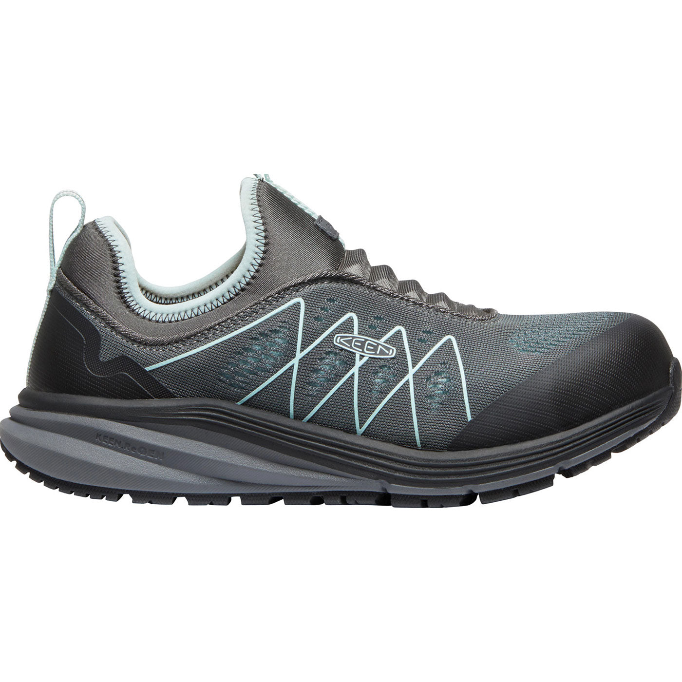 KEEN Utility® Vista Energy Shift Women's Carbon Fiber Toe Static-Dissipative Slip-On Athletic Work Shoe - profile