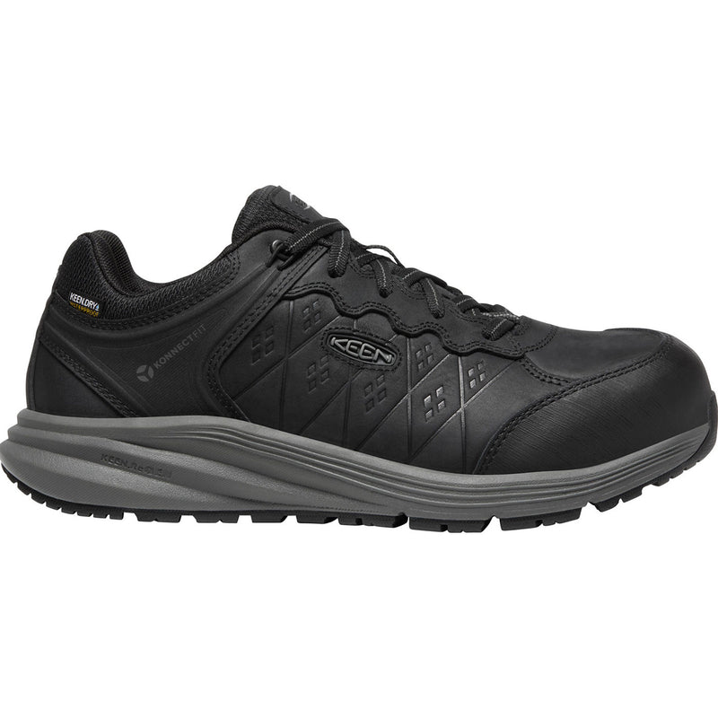 KEEN Utility® Vista Energy+ Men's Carbon Fiber Toe Waterproof Leather Work Shoe - profile