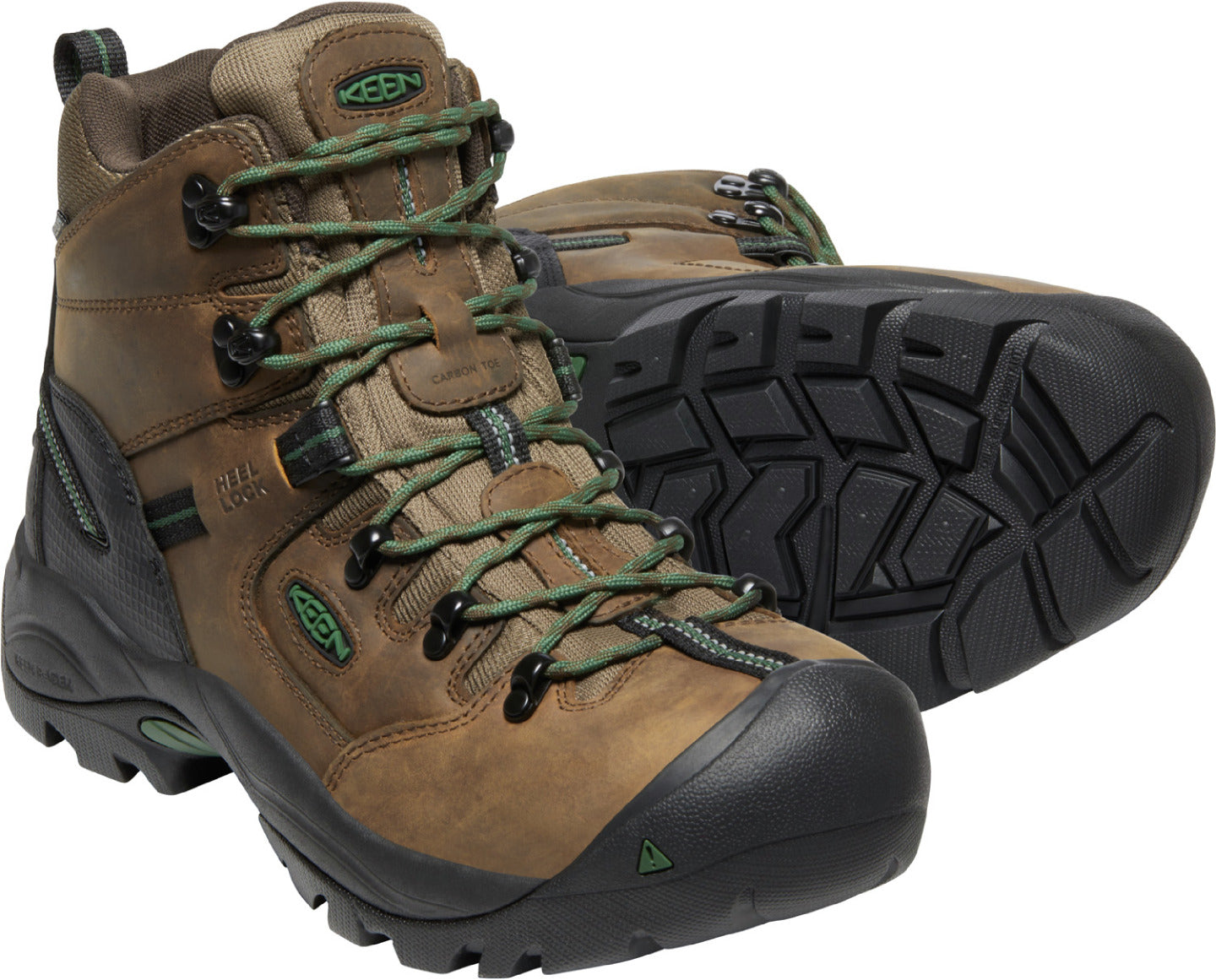 KEEN Utility® Pittsburgh Energy Men's Carbon Fiber Toe Electrical Hazard Waterproof Work Boot - front