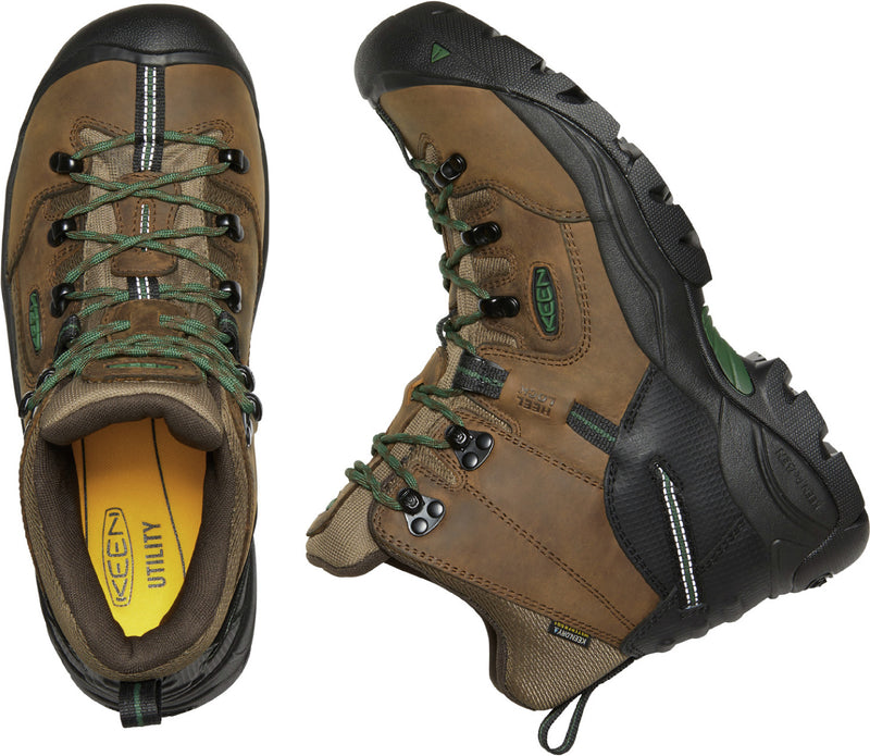 KEEN Utility® Pittsburgh Energy Men's Electrical Hazard Waterproof Work Boot - birdseye