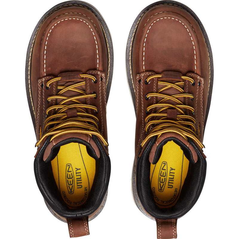 KEEN Utility® Cincinnati Men's Carbon Fiber Toe Electrical Hazard Waterproof Work Boot - birdseye
