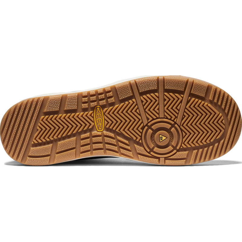 KEEN Utility Kenton Mid Men's Carbon Fiber Toe Electrical Hazard Athletic Work Shoe - outsole