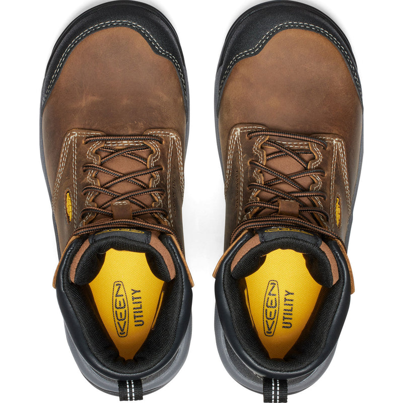 KEEN Utility® Evanston Women's Carbon Fiber Toe Static-Dissipative Work Boot - birdseye