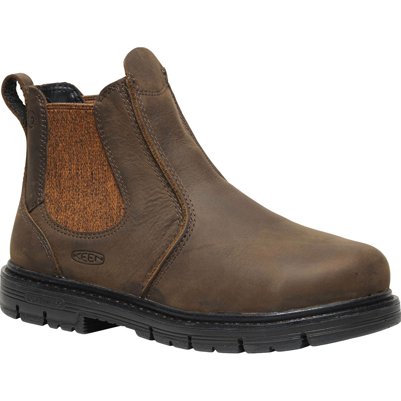 KEEN Utility San Jose 90 Women's 6 inch Aluminum Toe Electrical Hazard Waterproof Chelsea Pull-On Work Boot