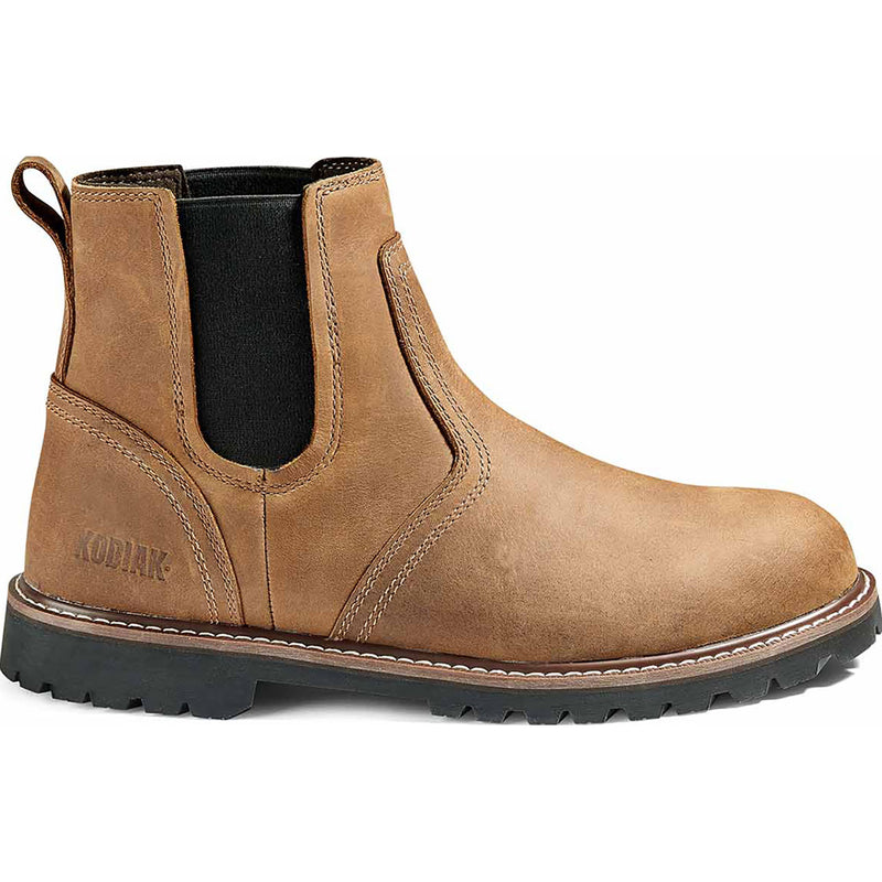 Kodiak McKinney Men's Electrical Hazard Waterproof Chelsea Work Boot - profile