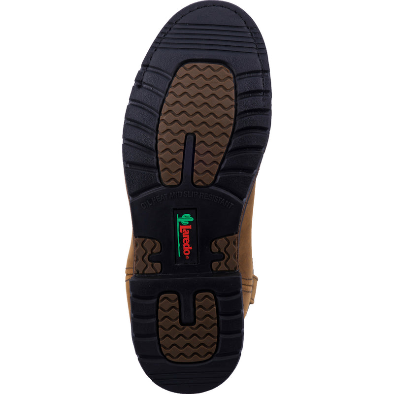 Laredo Hammer Men's Steel Toe Electrical Hazard Waterproof Western Pull-on Work Boot - outsole