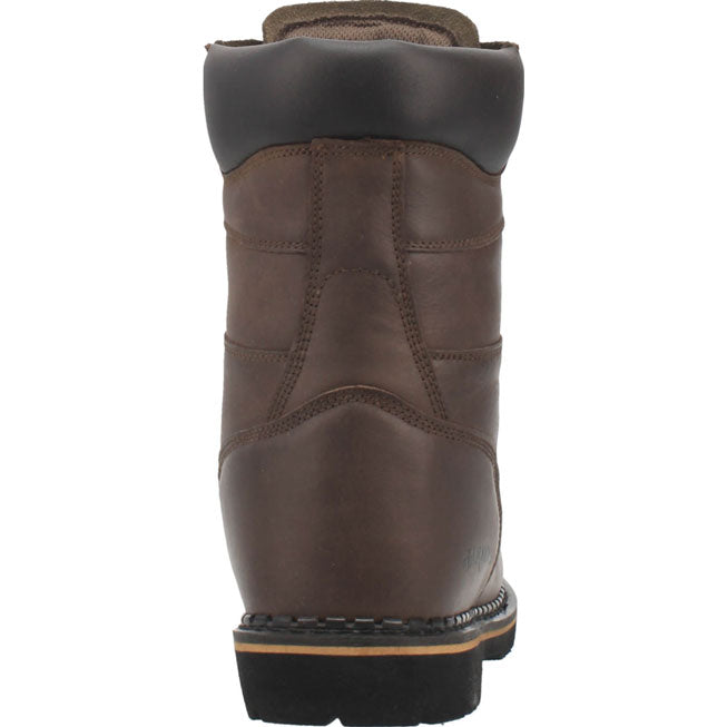 Laredo Men's 8-Inch Steel Toe Electrical Hazard Leather Work Boot - back