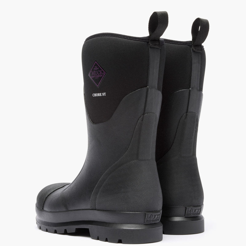 Women's Chore Classic Mid Steel Toe Boot - back