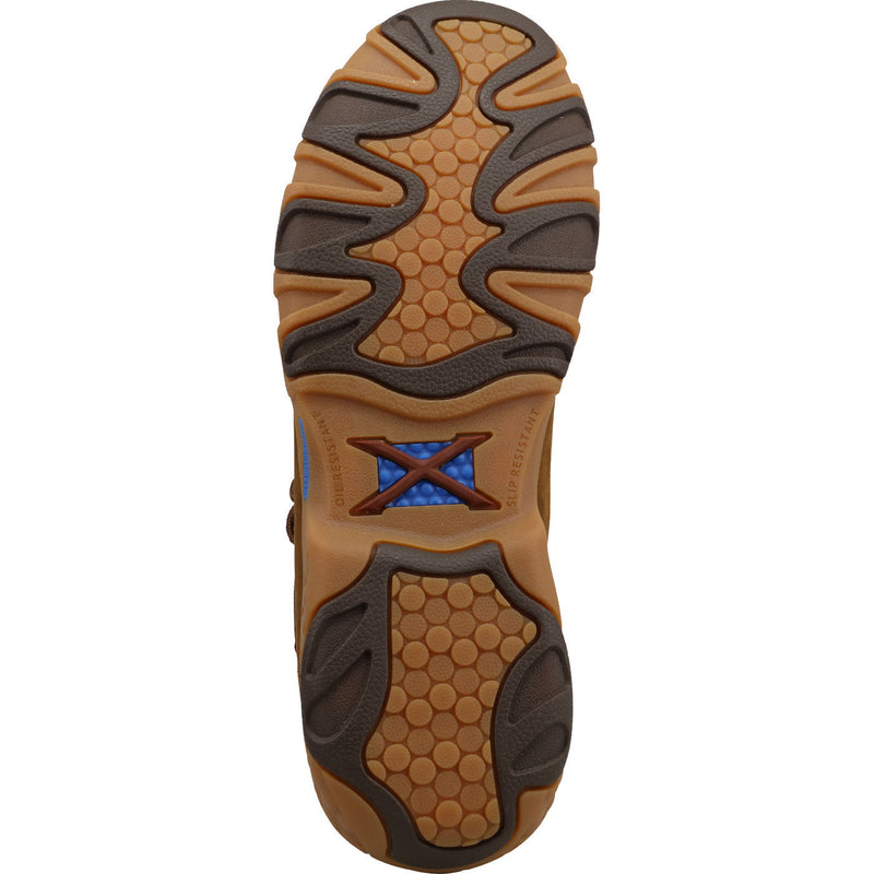 Twisted X Work Driving Moc Men's Nano Toe Electrical Hazard Chukka Work Shoe - outsole