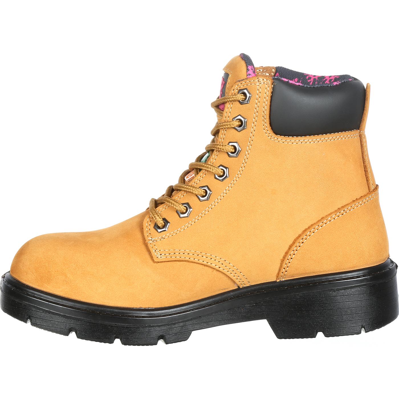 Moxie Trades Women's Alice Steel Toe CSA-Approved Puncture-Resistant Work Boot - profile
