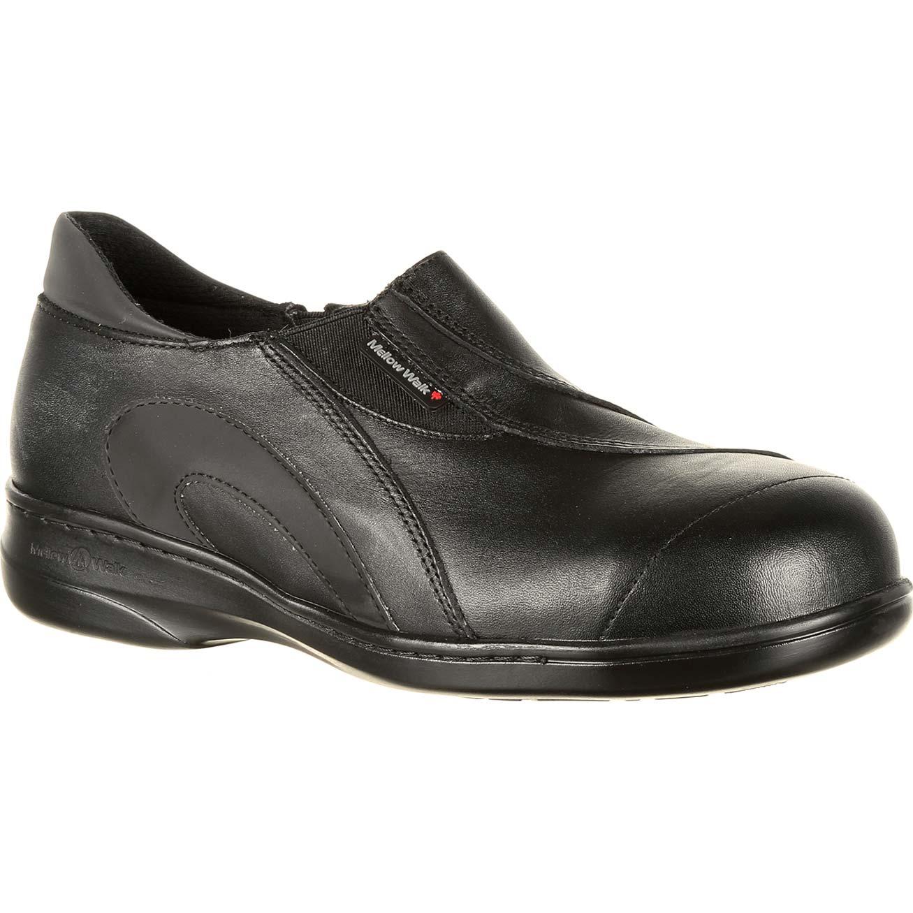 Mellow Walk Women's Daisy Slip-On SD Steel Toe Shoes - 424092 - 6 Mellow Walk Women's Daisy Slip-On SD Steel Toe Shoes - 424092 - 6