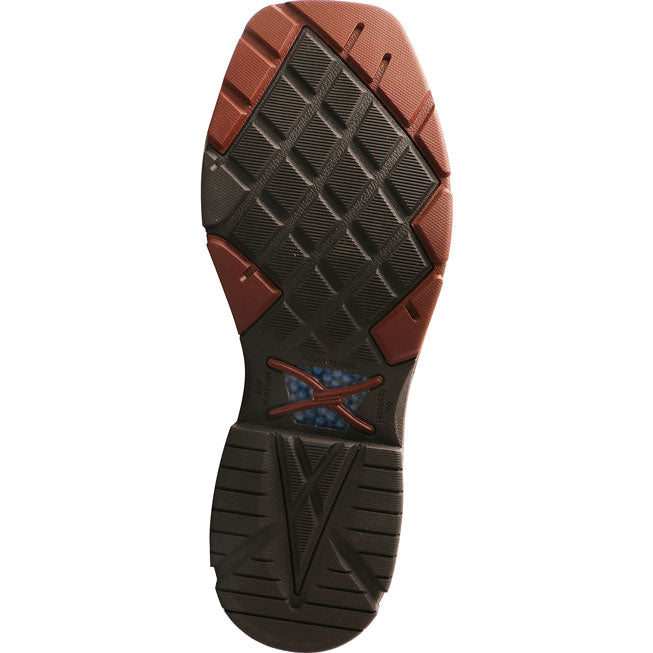 Twisted X CellStretch Men's 12-Inch Alloy Toe Electrical Hazard Western Work Boot - outsole