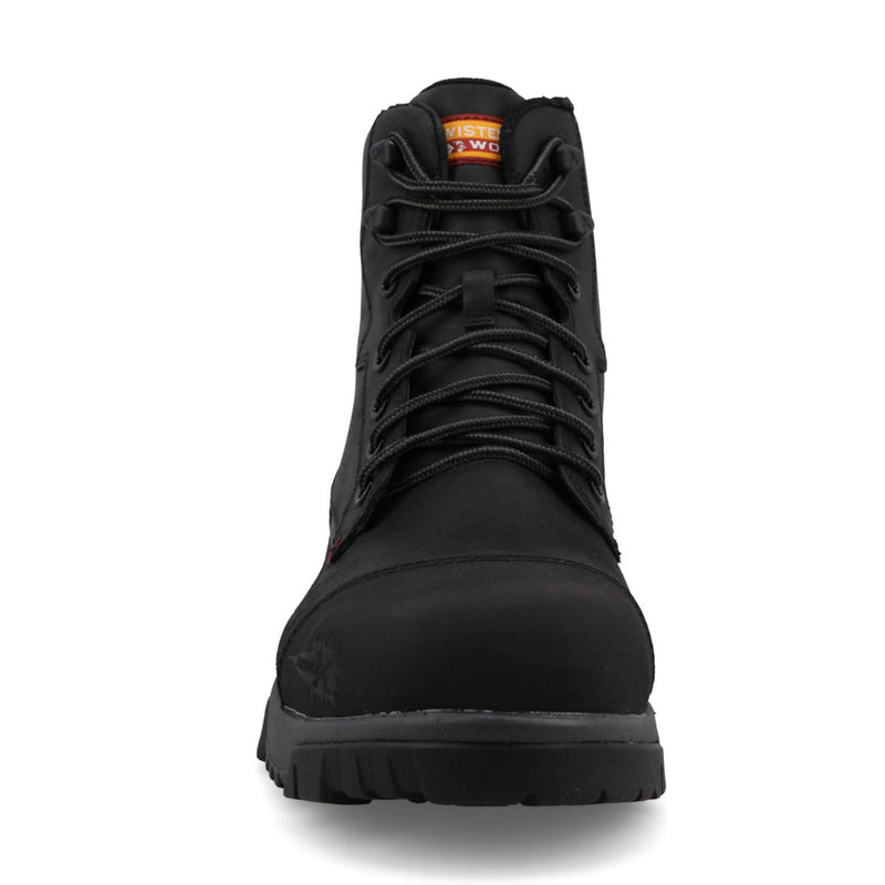Twisted X CellStretch Men's 6-Inch Moc Nano Toe Electrical Hazard Work Boot - front