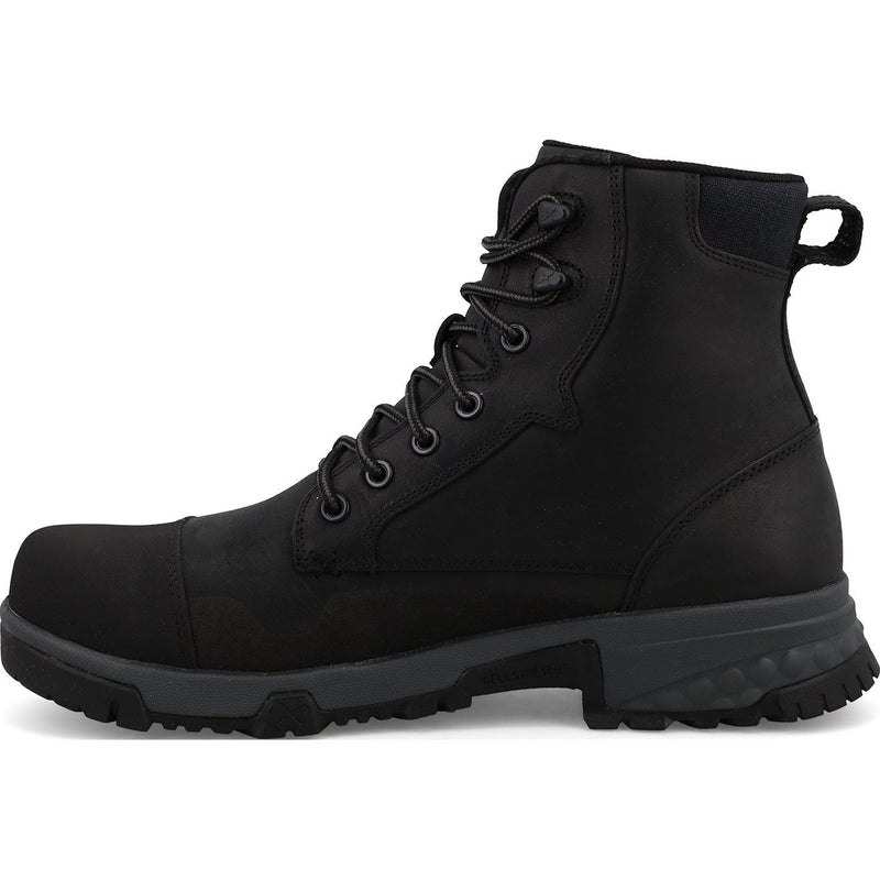 Twisted X CellStretch Men's 6-Inch Moc Nano Toe Electrical Hazard Work Boot - profile