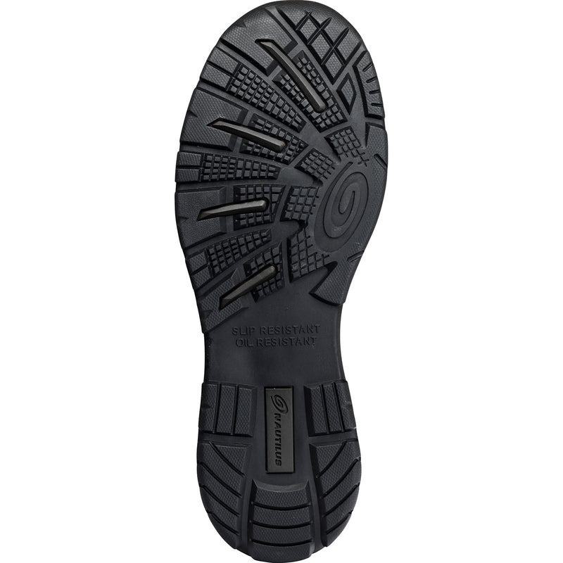 Nautilus ESD Men's Carbon Toe Static Dissipative Non-Metallic Leather Slip On Work Shoe - outsole