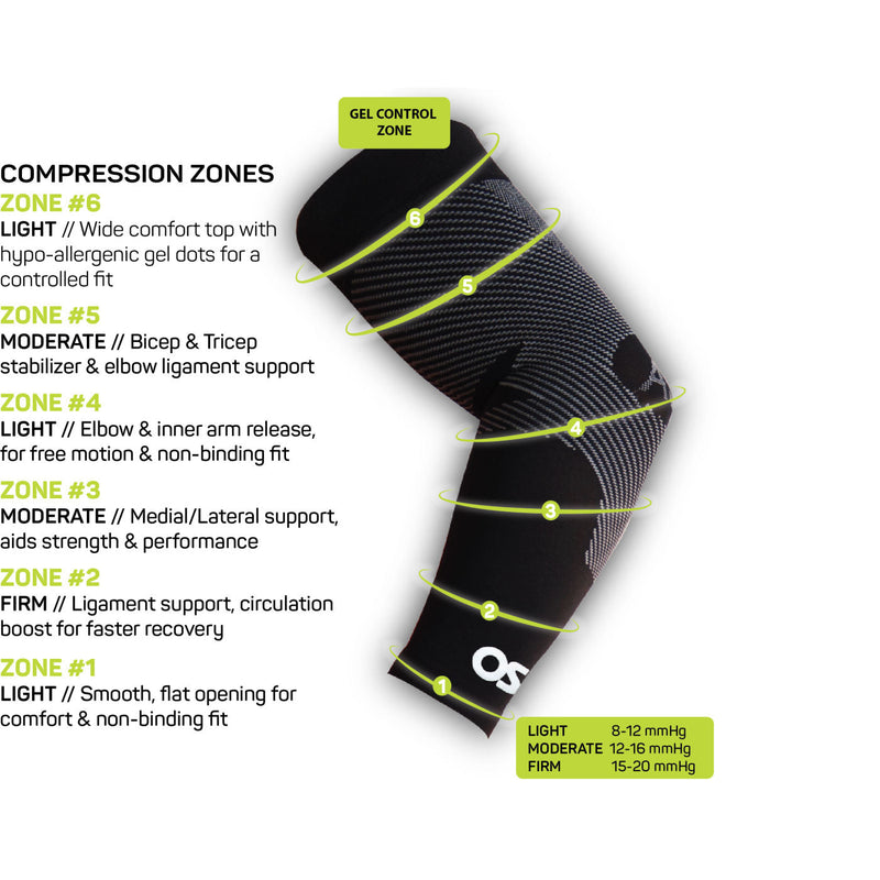 OS1st AS6 Unisex Performance Arm Sleeves - outsole