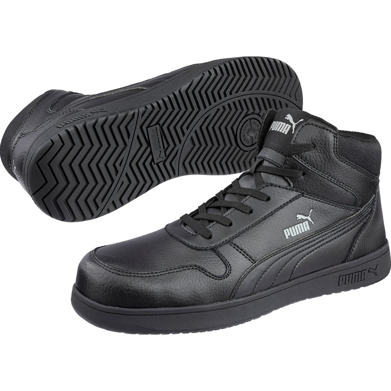 Puma Safety Heritage Frontcourt Mid Women's Composite Toe Electrical Hazard Athletic Work Shoe - front