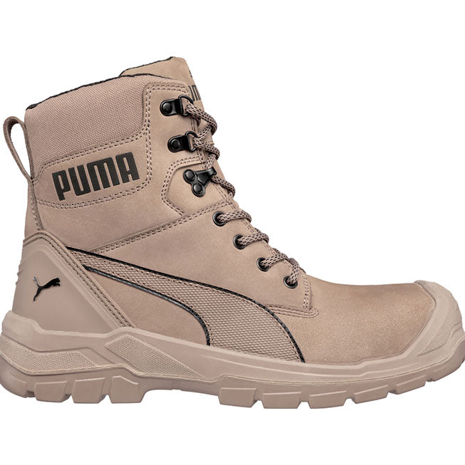 Puma Safety Conquest CTX Men's 7 inch Composite Toe Electrical Hazard Waterproof Side Zip Work Boot - main