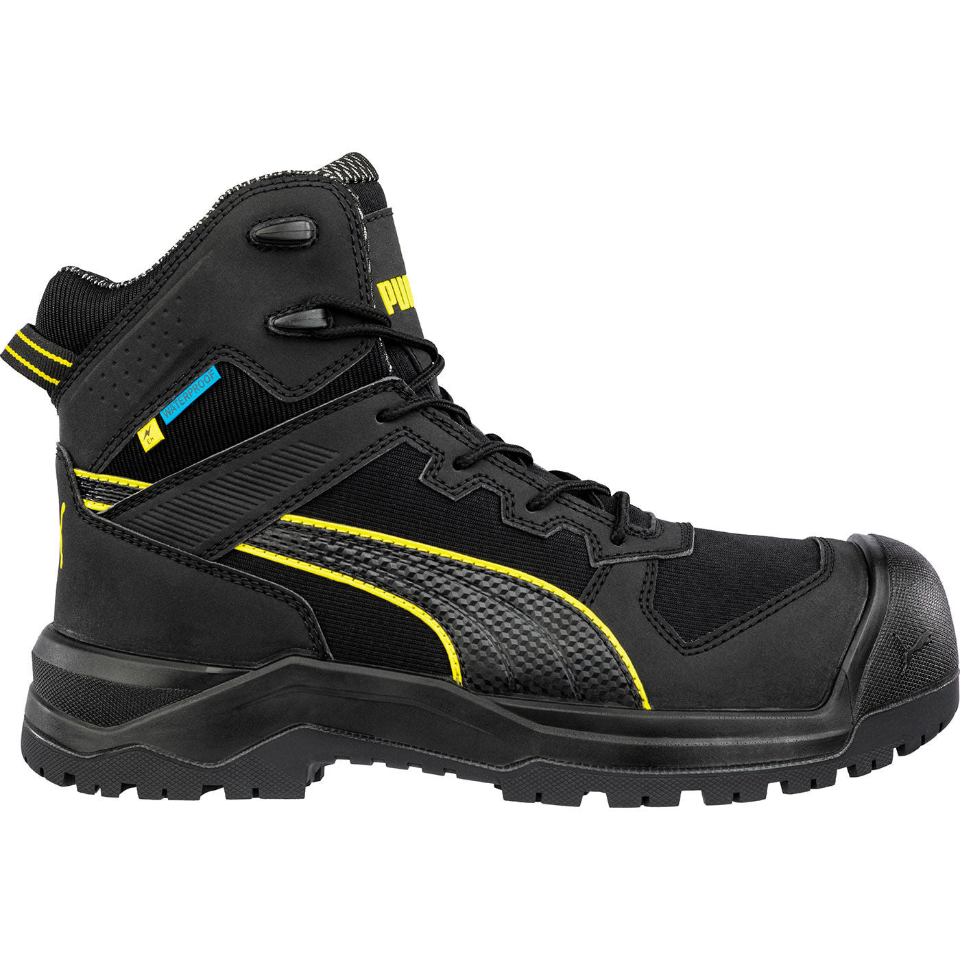 Puma Safety Rock HD Mid Men's Composite Toe Waterproof Work Hiker