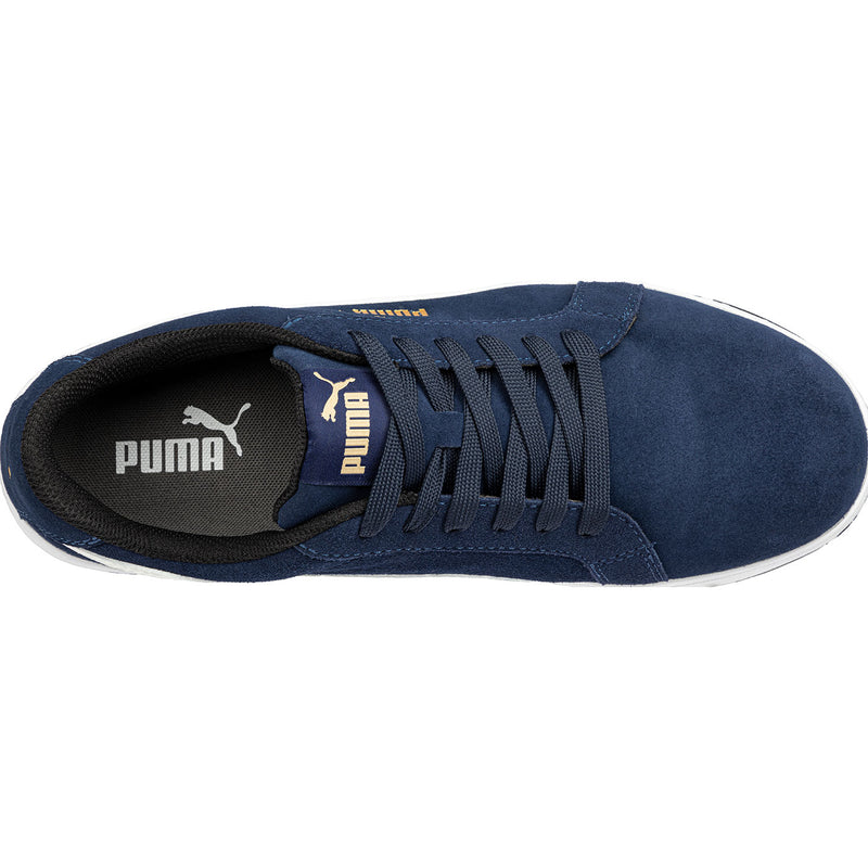 Puma Safety Iconic Suede Men's Fiberglass Toe Electrical Hazard Athletic Work Shoe - birdseye