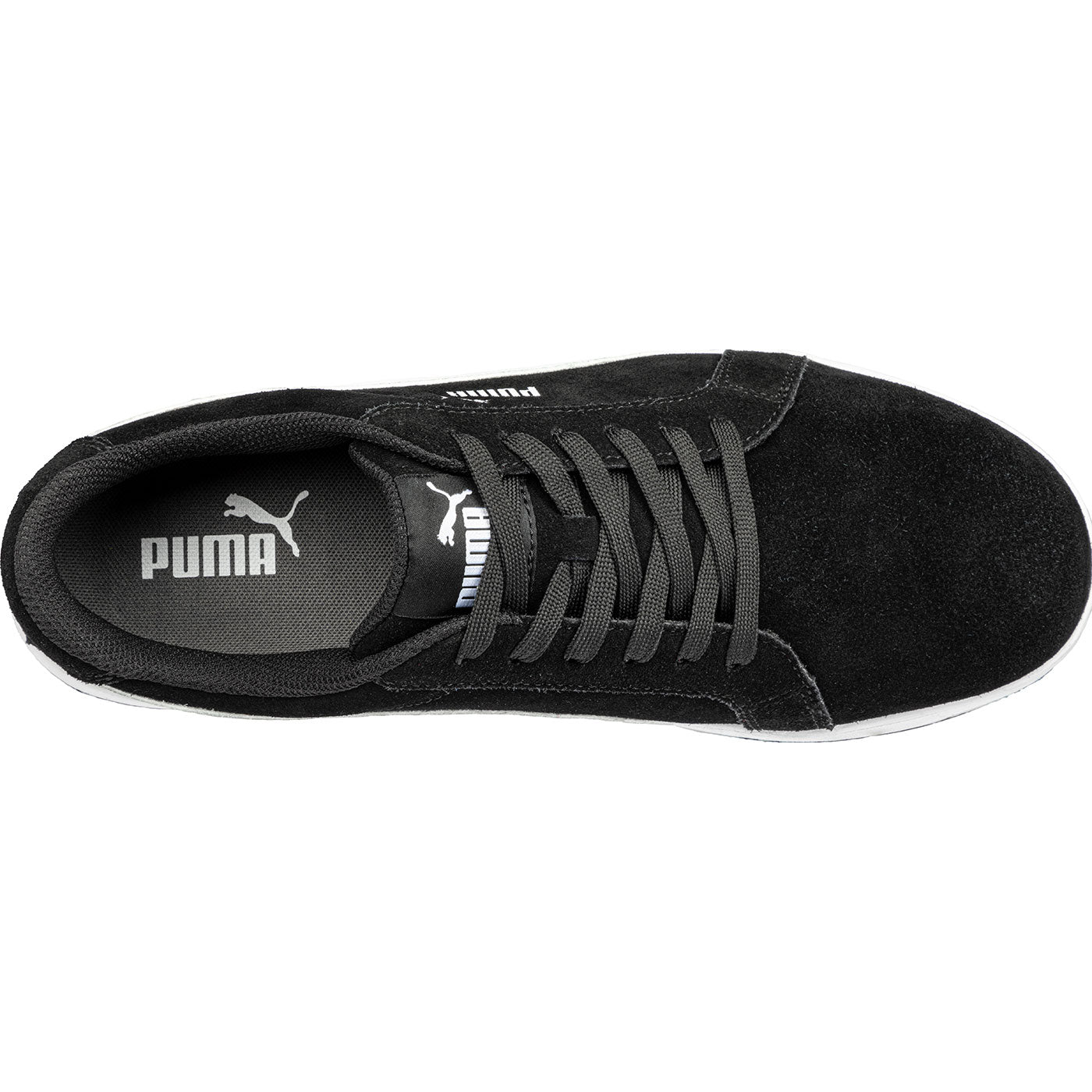 Puma Safety Iconic Suede Women's Fiberglass Toe Electrical Hazard Athletic Work Shoe - birdseye