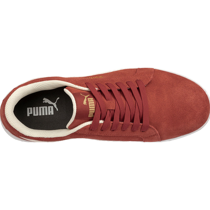 Puma Safety Iconic Suede Women's Fiberglass Toe Electrical Hazard Athletic Work Shoe - birdseye