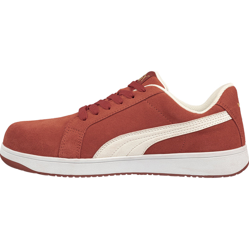 Puma Safety Iconic Suede Women's Fiberglass Toe Electrical Hazard Athletic Work Shoe - profile