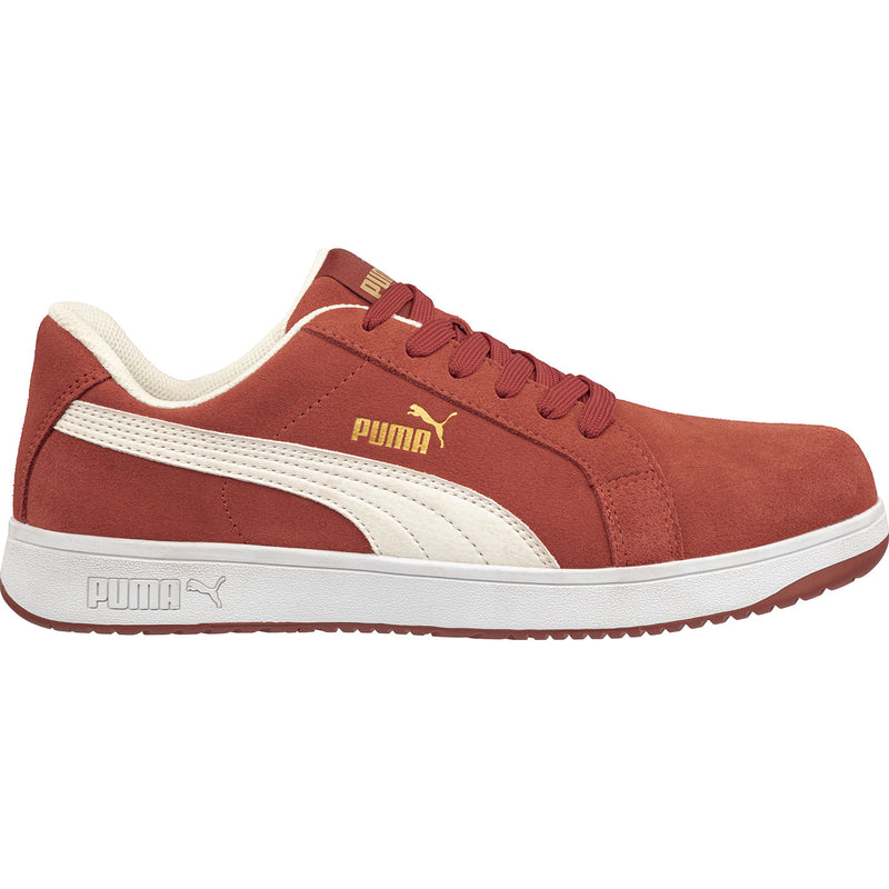 Puma Safety Iconic Suede Women's Fiberglass Toe Electrical Hazard Athletic Work Shoe - profile