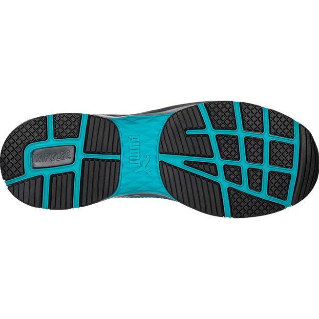 Puma Safety Motion Protect Fuse Knit 2.0 Women's Fiberglass Toe Electrical Hazard Athletic Work Shoe - outsole