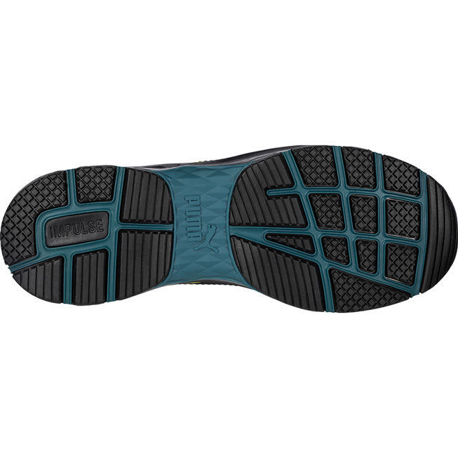 Puma Safety Motion Protect Fuse Knit 2.0 Women's Fiberglass Toe Electrical Hazard Athletic Work Shoe - outsole