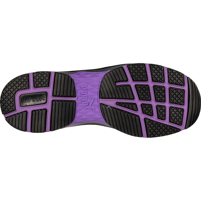 Puma Safety Motion Protect Stepper 2.0 Women's Fiberglass Toe Electrical Hazard Athletic Work Shoe - outsole