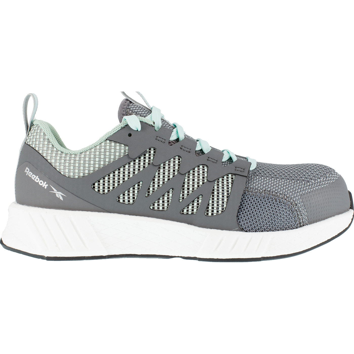 Reebok Fusion Flexweave Work Women's Composite Toe Electrical Hazard Athletic Work Shoe - profile