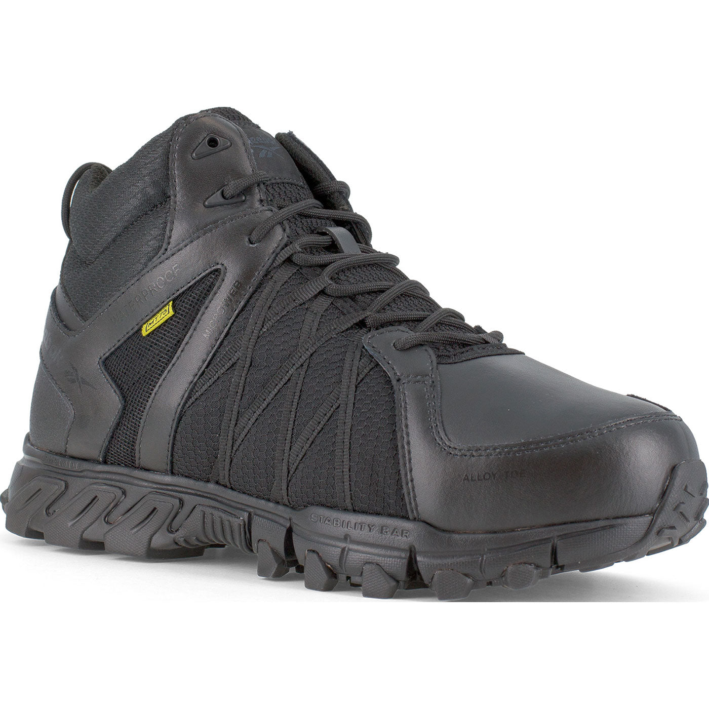 Reebok Men’s Black Alloy Toe Work Sneaker (6 Available) Reebok Sublite Cushion Work - RB4144 - Men main image 3