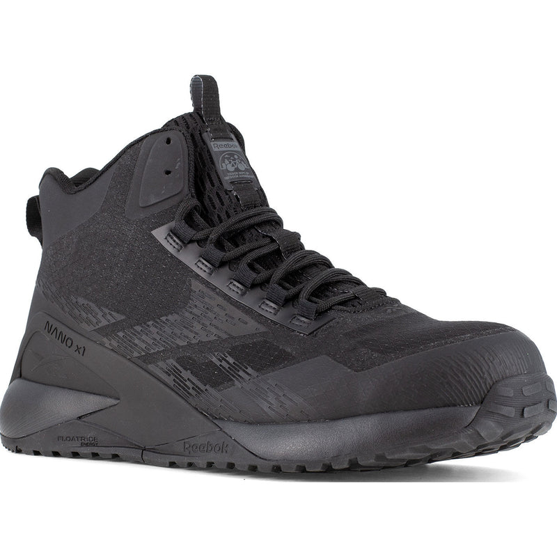 Reebok Nano X1 Adventure Work Mid Men's Composite Toe Electrical Hazard Athletic Work Shoe - main