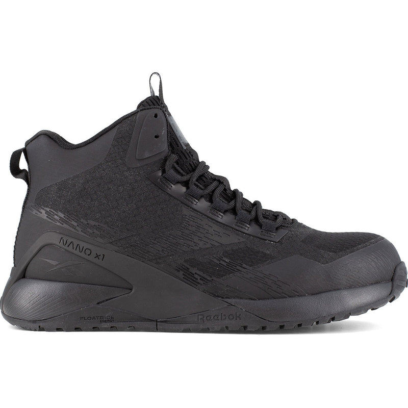 Reebok Nano X1 Adventure Work Mid Men's Composite Toe Electrical Hazard Athletic Work Shoe - profile